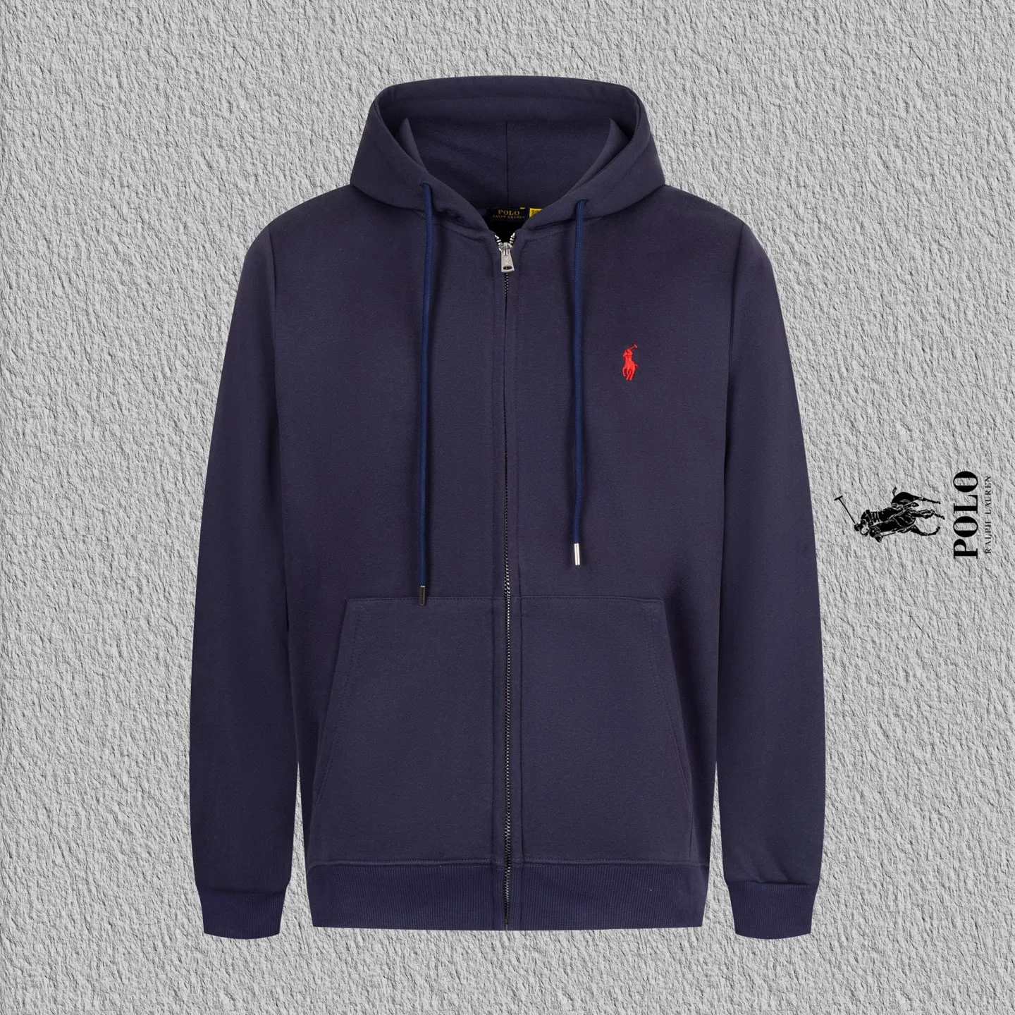 P270 model number B118 Raff embroidered small label hooded jacket POLO official website consistent style Fabric: 450g pure cotton composite material Technology: imported machine full embroidery small label Customized pure cotton two-color stripe thread tight and non-deformation Supporting: complete three labels Cardboard oil paper code sticker packaging High temperature pre-shrinking process before making will not shrink and deformation Imported machine professional plate production os version can wear up to 200 pounds Manual size measurement An error of 2-3cm is normal. Color: black, navy blue, size: s m l xl